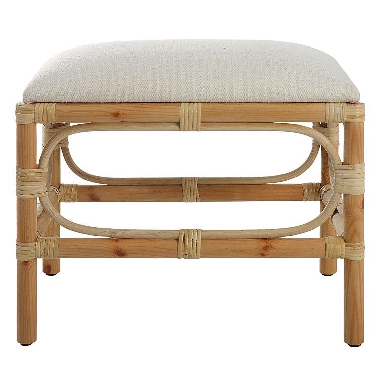 Bamboo Footstool/Natural