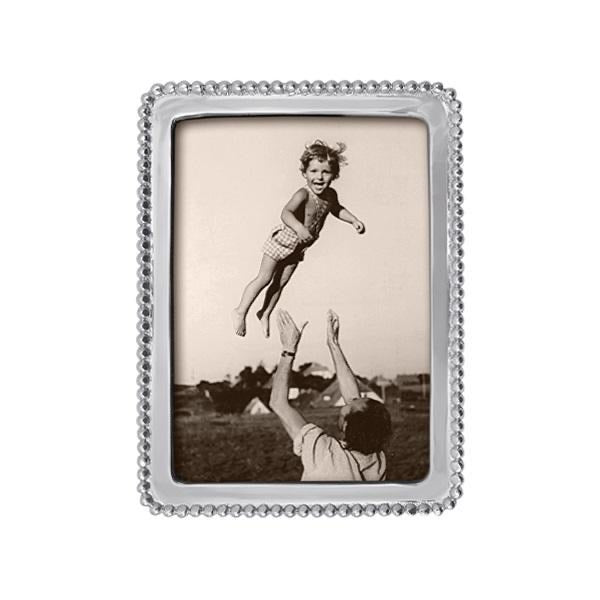 Mariposa beaded 5x7 frame