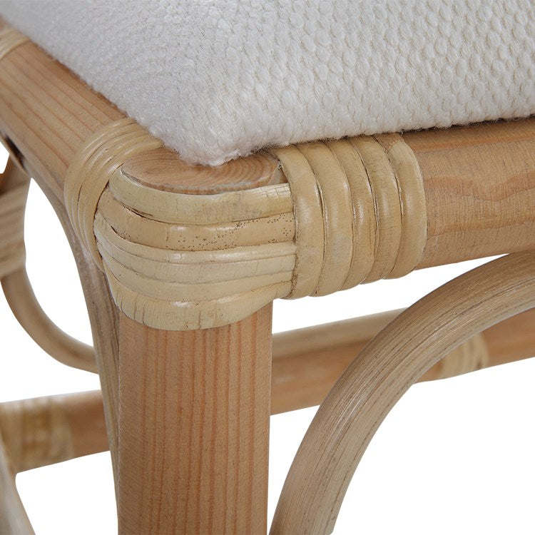 Bamboo Footstool/Natural