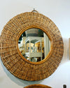 Rattan Mirror