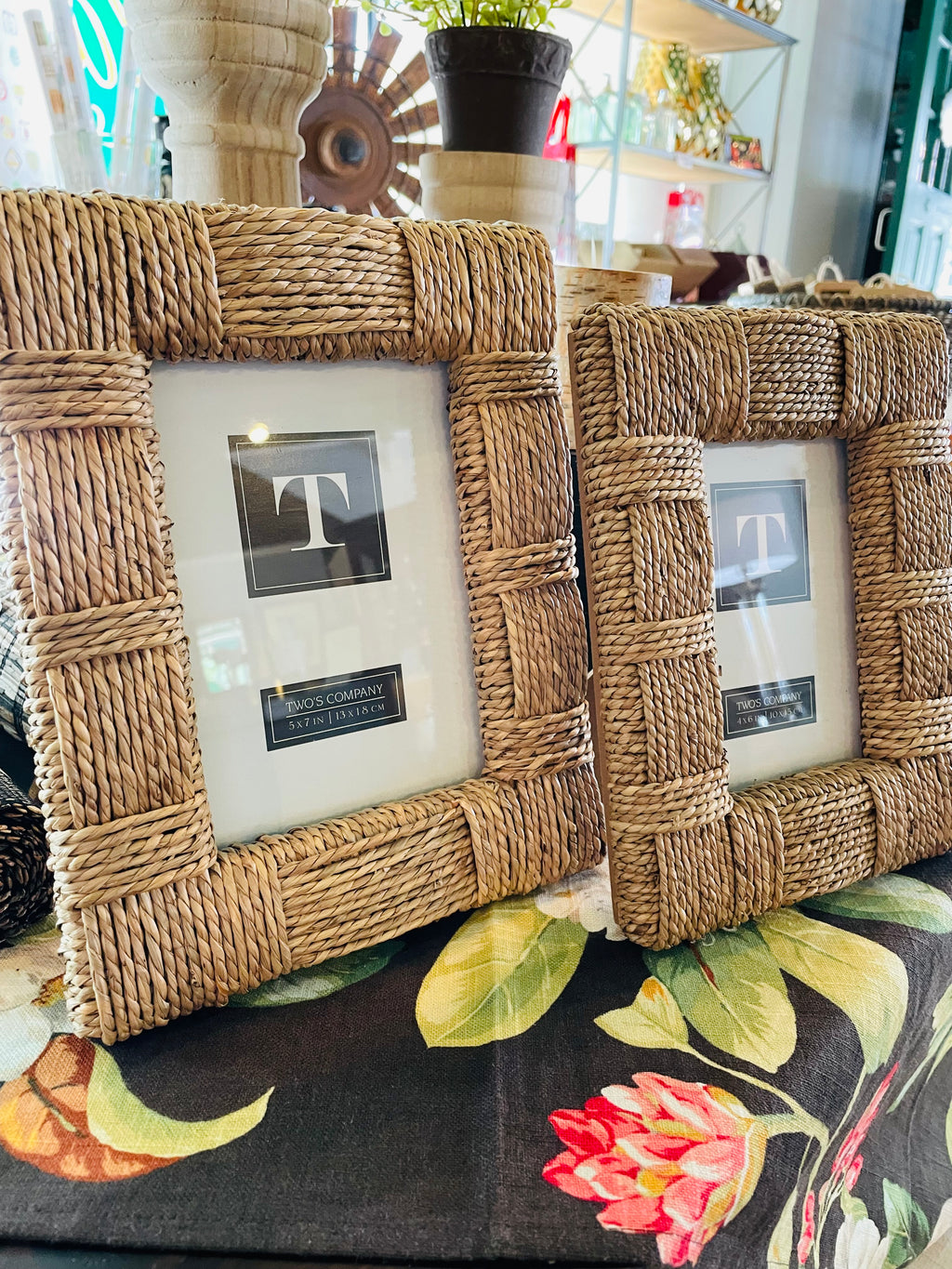 4x6 Sea Grass Frame