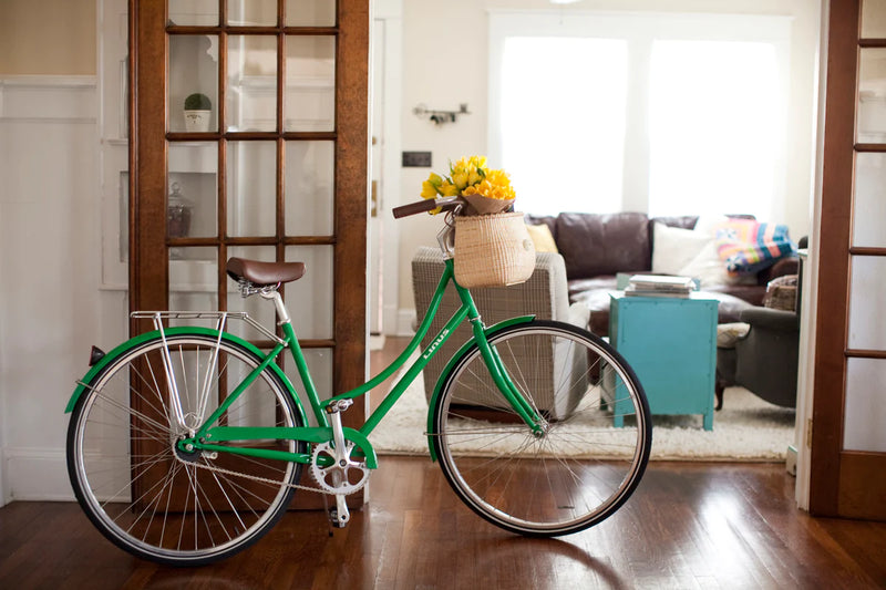 Woven Oval Nantucket Bike Basket